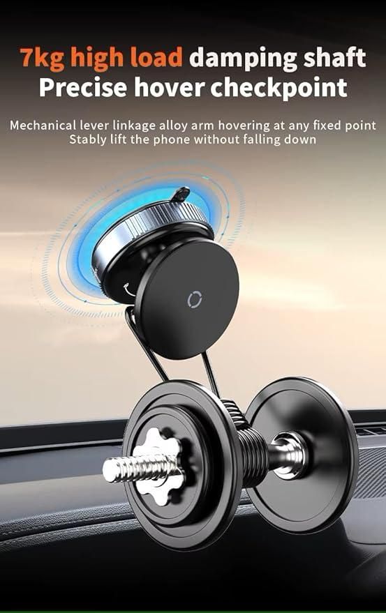 MagnaGrip™ Magnetic Suction Phone Holder.