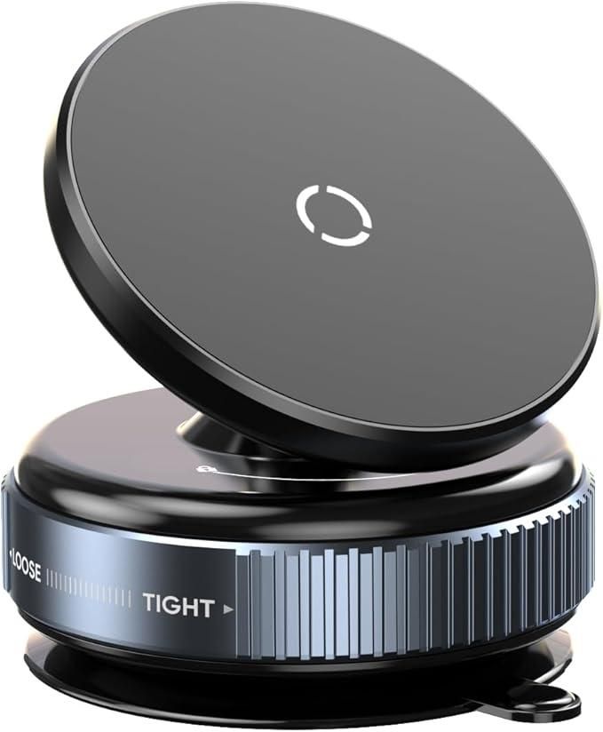 MagnaGrip™ Magnetic Suction Phone Holder.